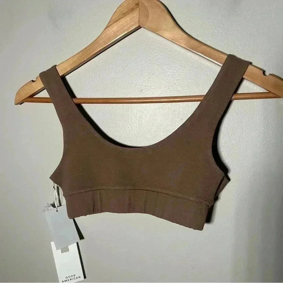 NWT GOOD AMERICAN Essential Scoop Bra 1/S - Picture 8 of 8